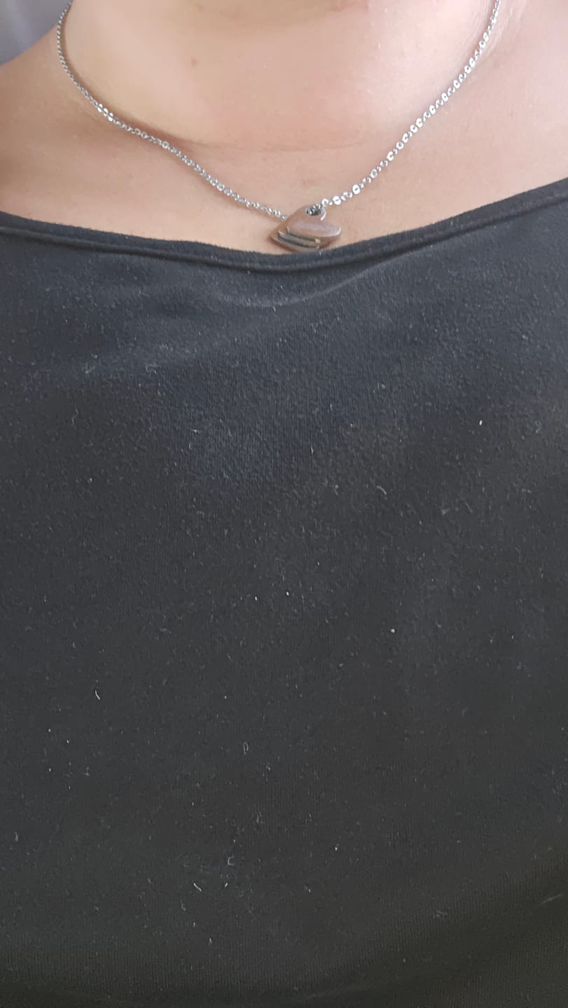 Customer photo review of Collana con cuori - Amori della Mamma