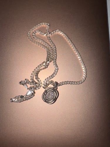 Customer photo review of .925 Sterling Silver Miami Cuban Chain / Bracelet