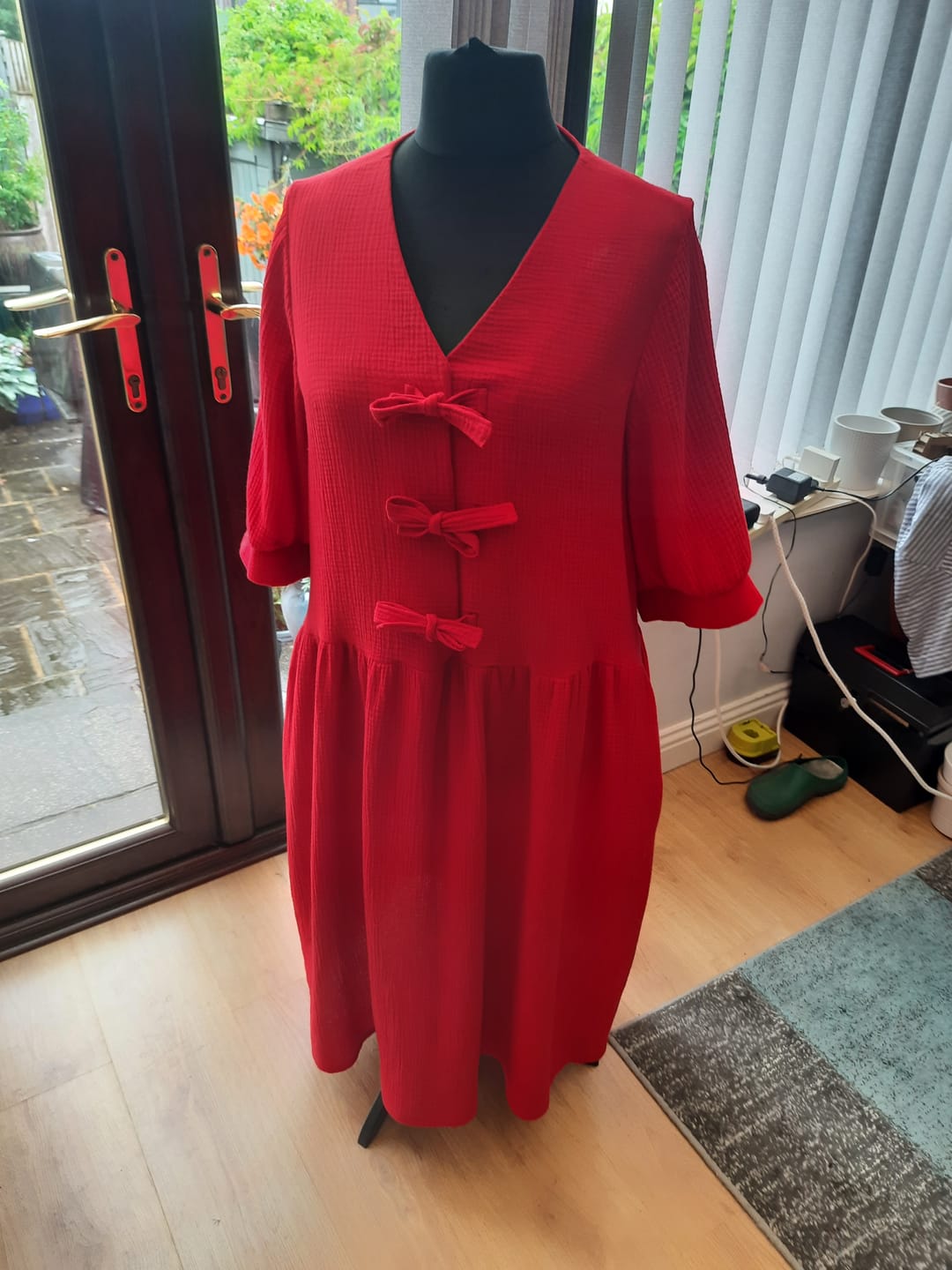 Customer photo review of Plain Double Gauze Fabric