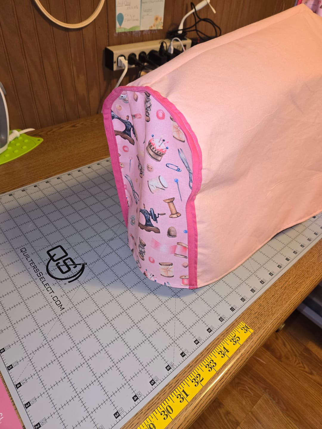 Customer photo review of Dual Sided Cutting Mat, Quilters Select