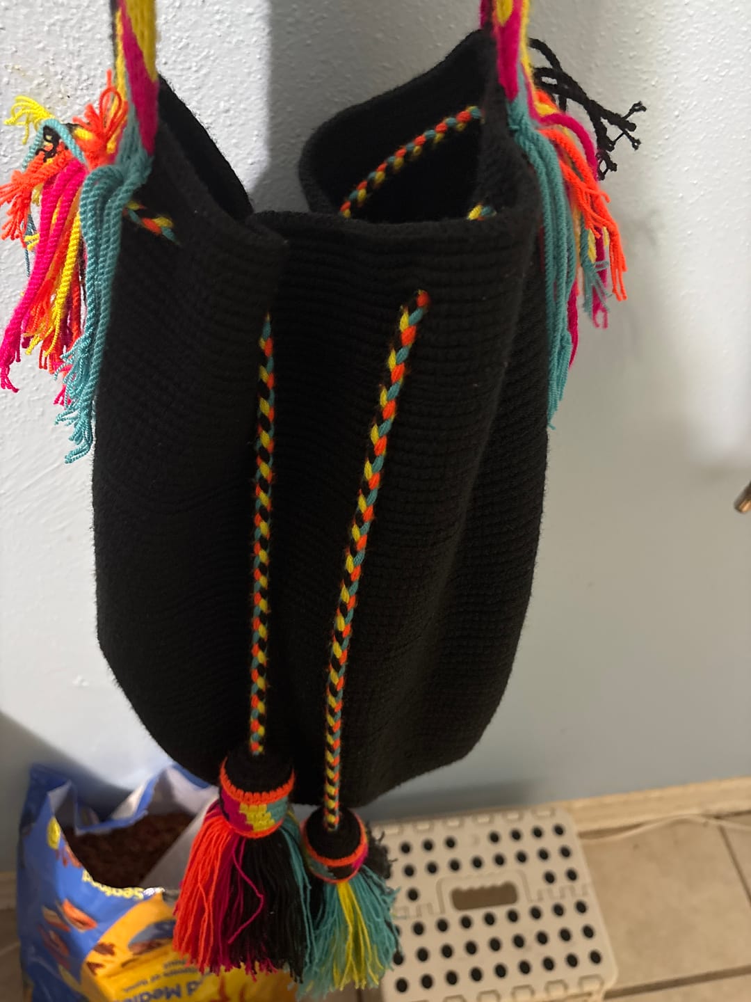Customer photo review of Unicolor Wayuu Bags