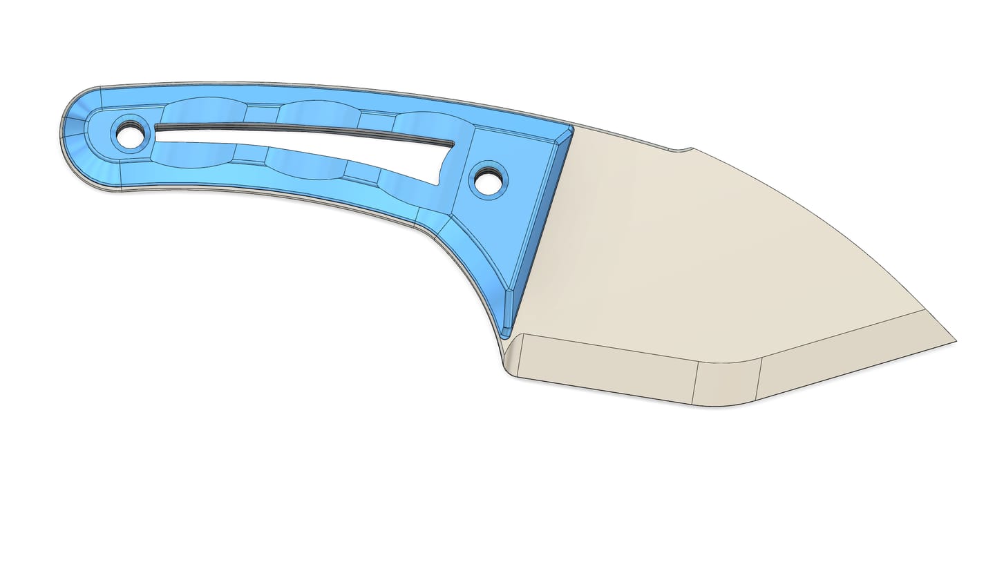 Customer photo review of Class 1 – Digital Knife Design