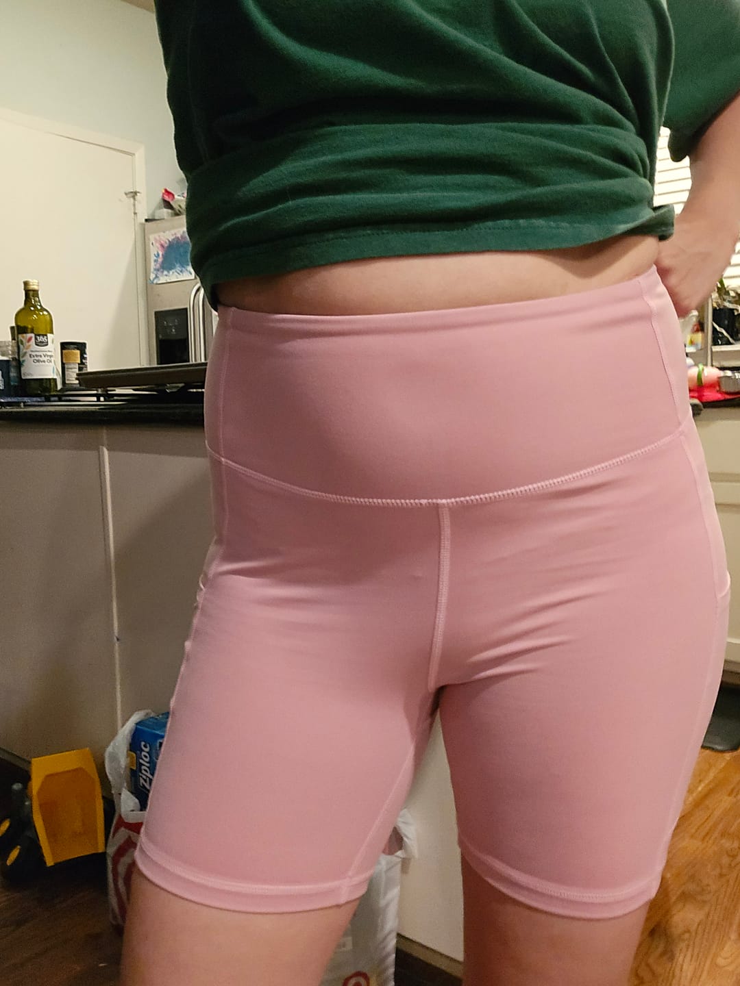 Customer photo review of Biker Shorts - 8'' - Orchid | MT LUXE