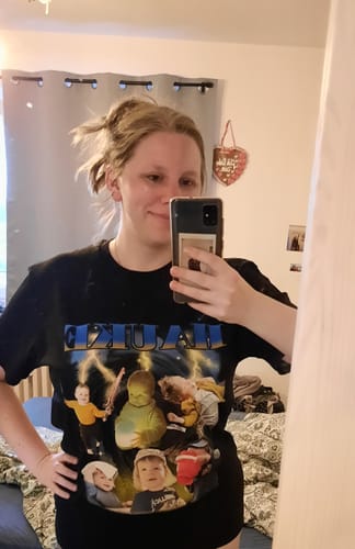 Customer photo review of 90er Vintage Bootleg - Individuelles T-Shirt