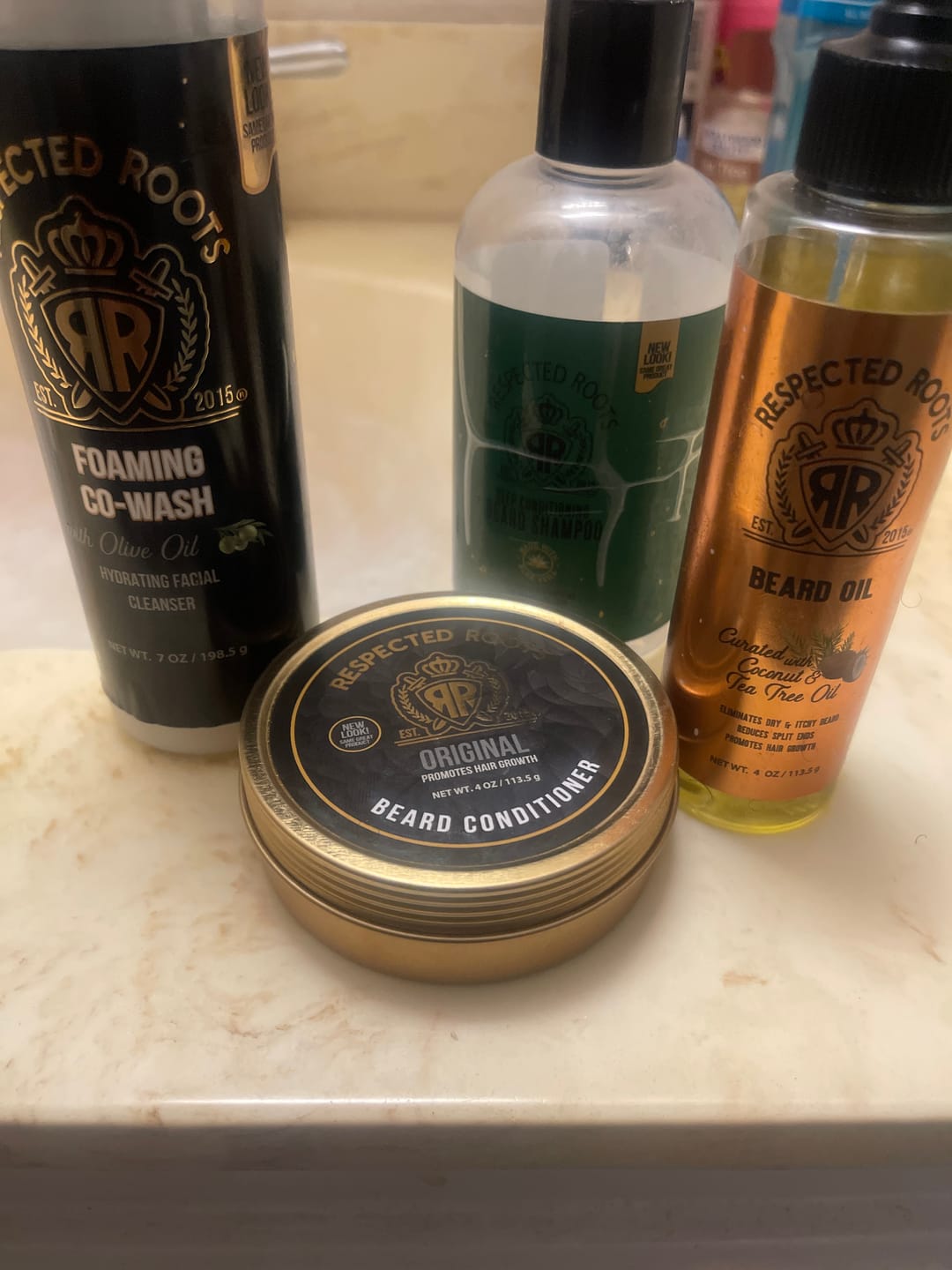 Customer photo review of Beard Conditioner - Original Scent
