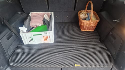 Customer photo review of Mata do bagażnika na wymiar