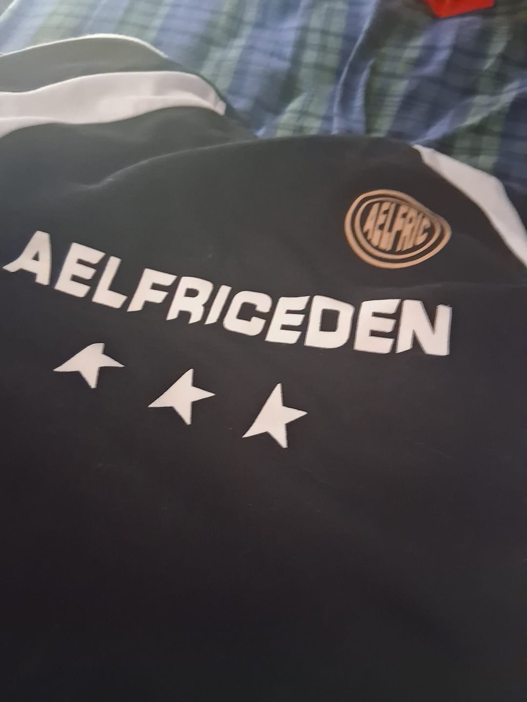 Customer photo review of Aelfric Eden Patchwork Contrast Soccer Jersey