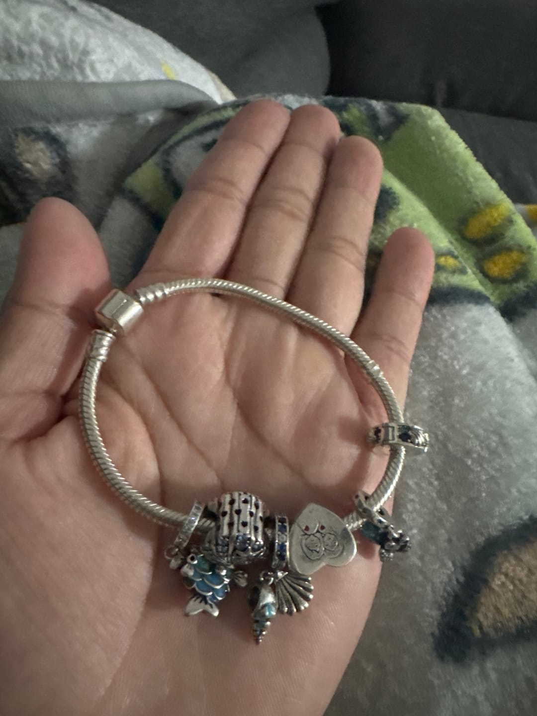 Customer photo review of Pulsera Cola de Raton