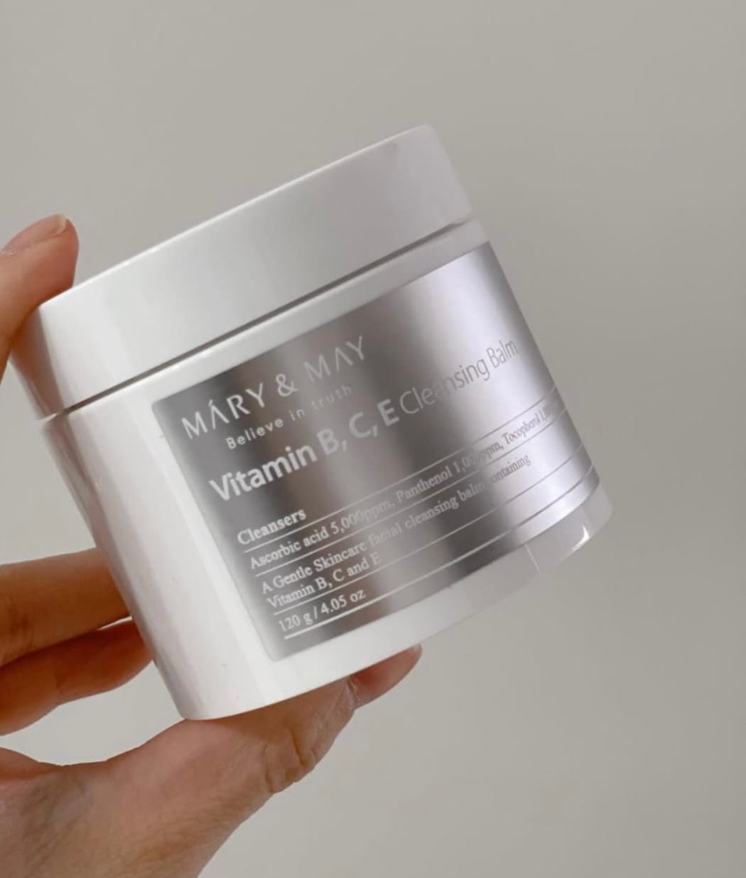 Customer photo review of Vitaminizēts balzams kosmētikas noņemšanai Mary&May Vitamin B.C.E Cleansing Balm