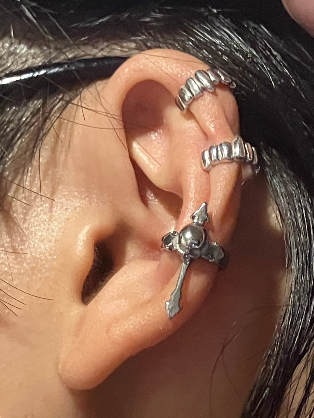 Customer photo review of EAR CUFFS