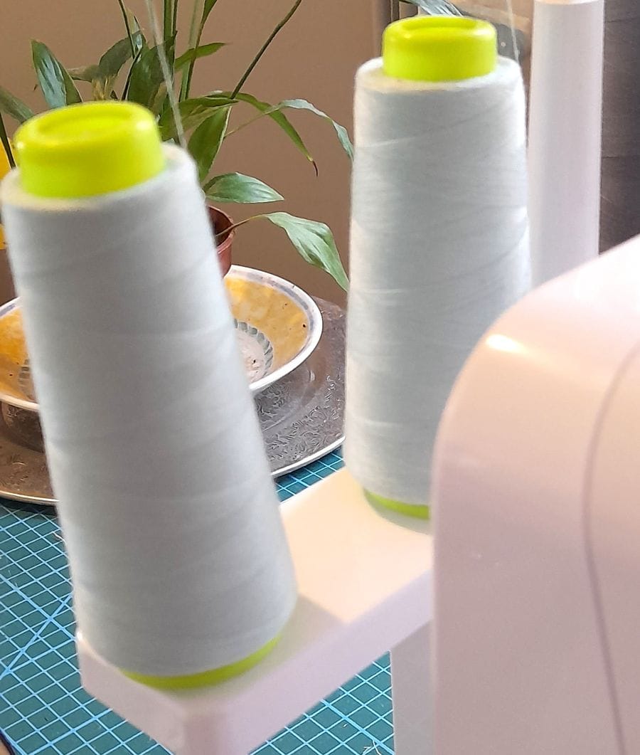Customer photo review of Overlocking Thread - 3000 Yards