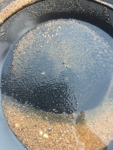 Customer photo review of Treasure Paydirt Surprise '300 GRAM GOLD HUNT' - Gold Paydirt Panning Concentrates