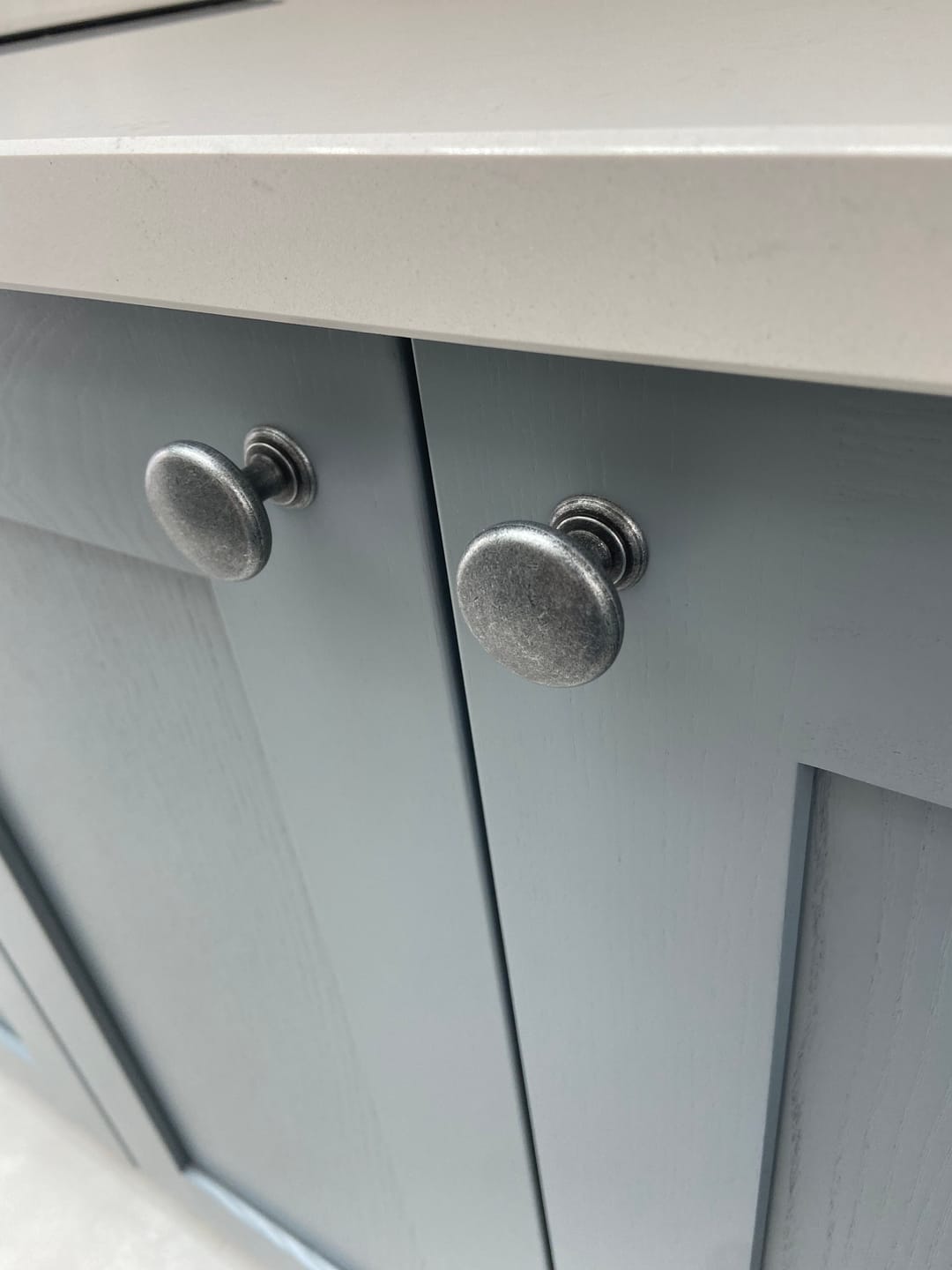 Customer photo review of Monmouth Iron Cupboard Handles