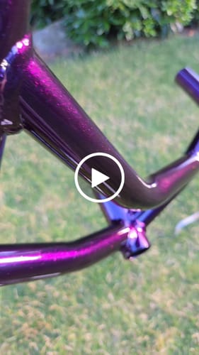 Customer video review of Celestial Purple Spray Can