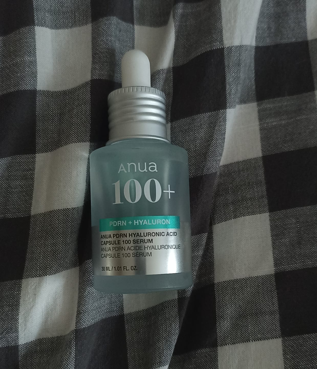 Customer photo review of Serums ar PDRN mirdzuma piešķiršanai ādai Anua PDRN Hyaluronic Acid Capsule 100 Serum