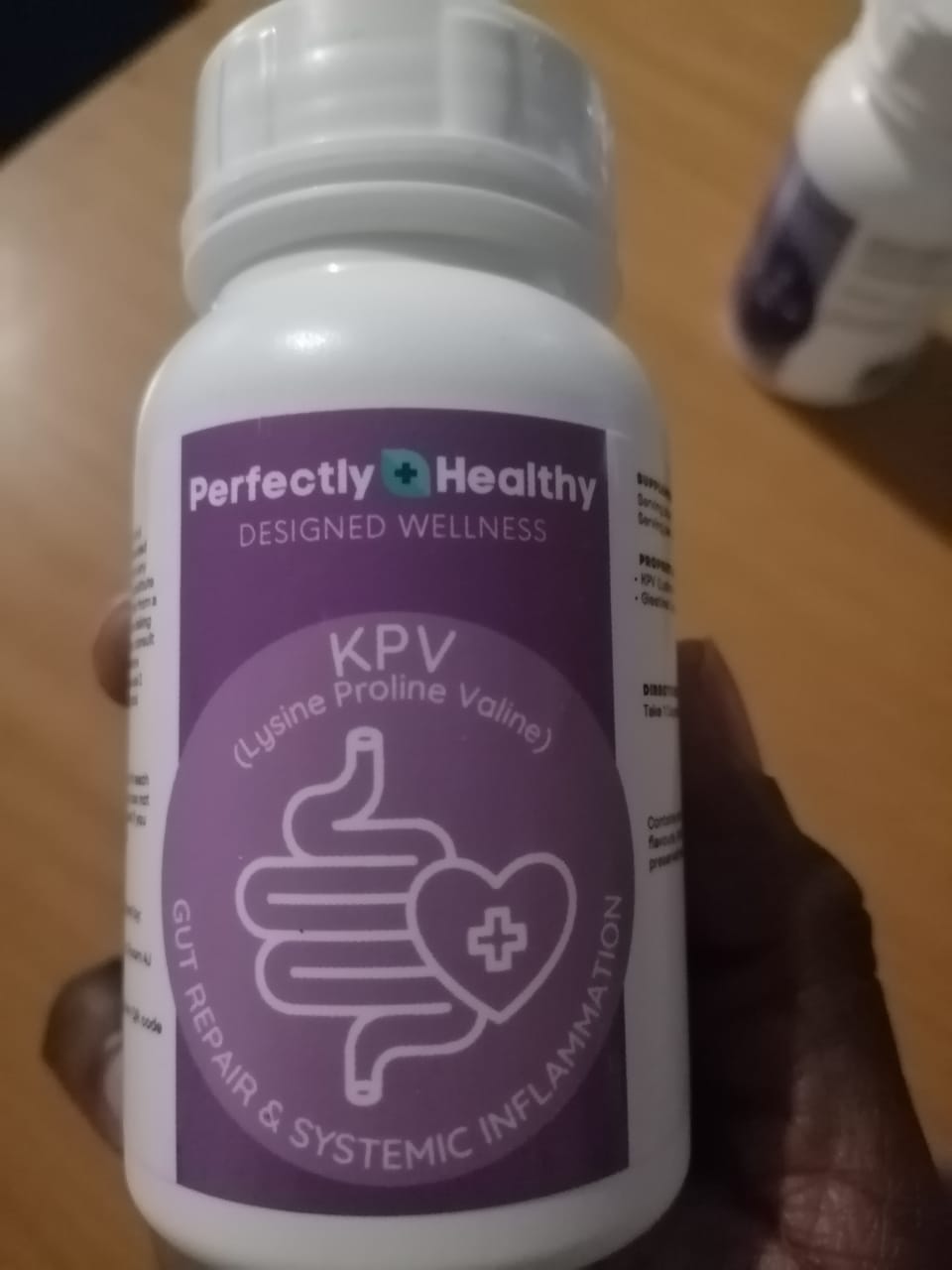 Customer photo review of KPV Peptide – Gut Repair & Inflammation Support.