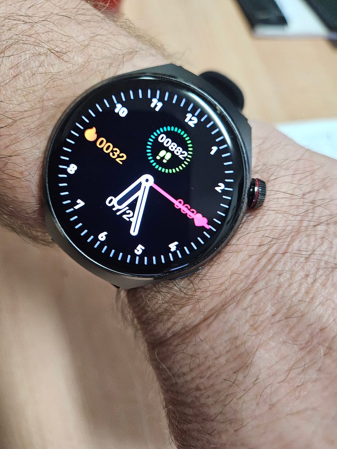 Customer photo review of Herren NFC Smartwatch – Orion