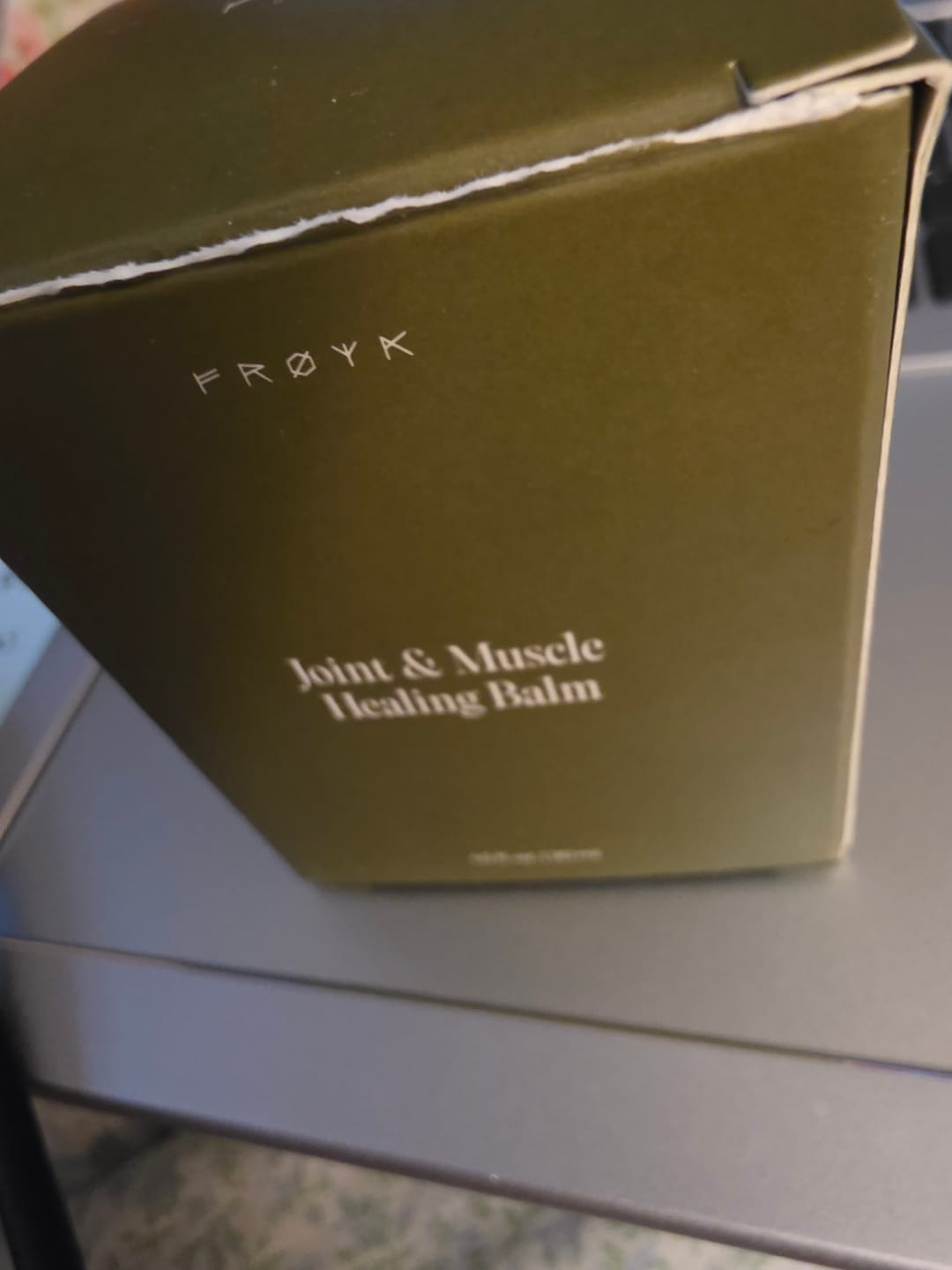 Customer photo review of Joint & Muscle Healing Balm