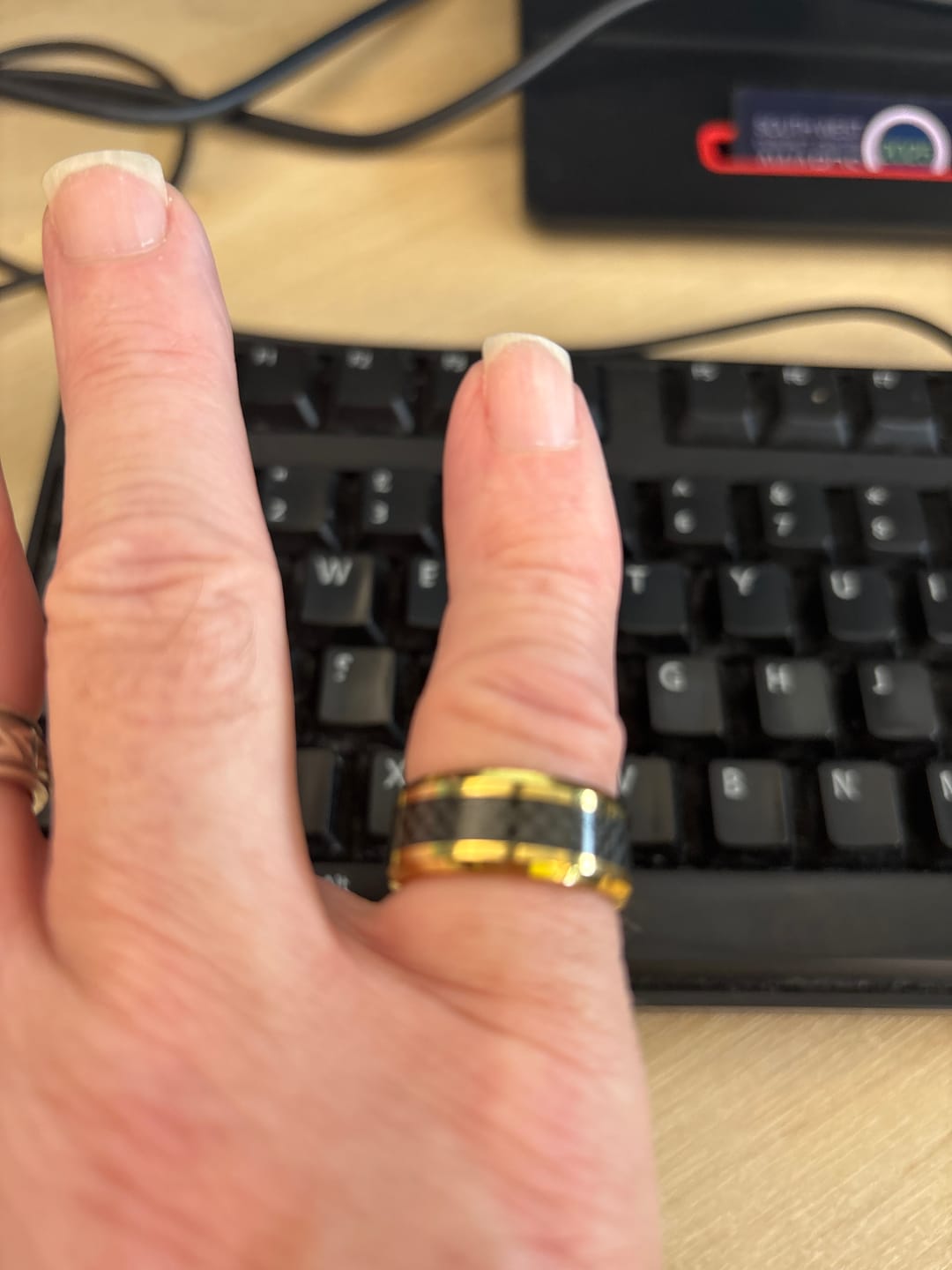 Customer photo review of The Third Dimension Wonder Ring Set