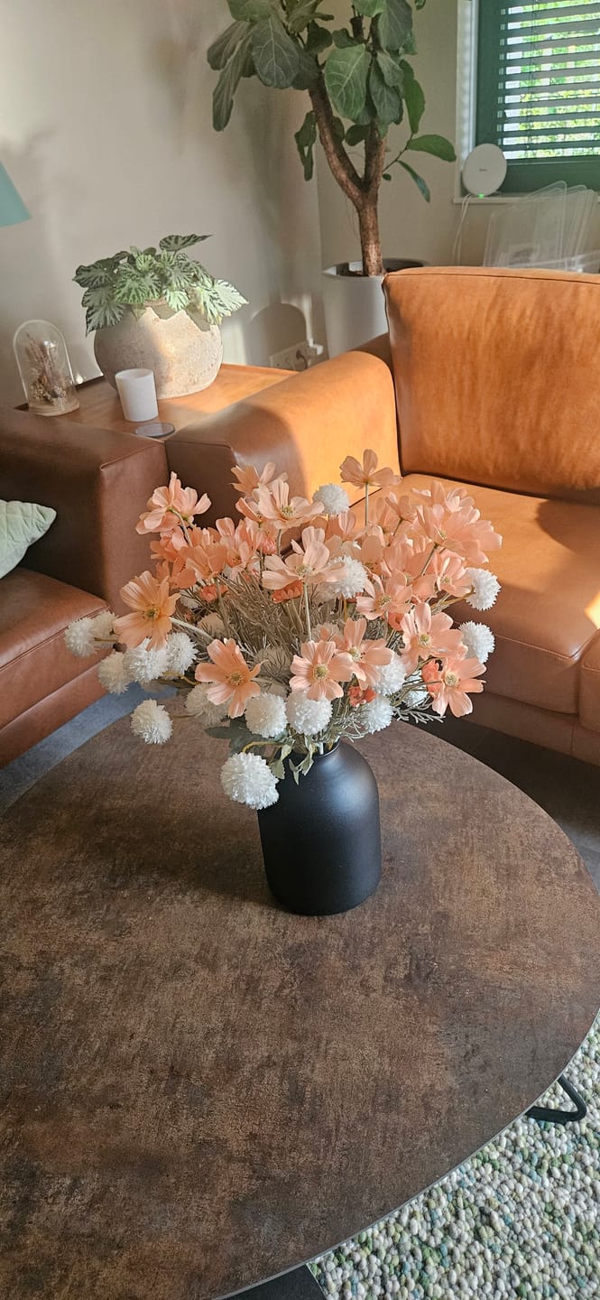 Customer photo review of Boeket Serene - Peach