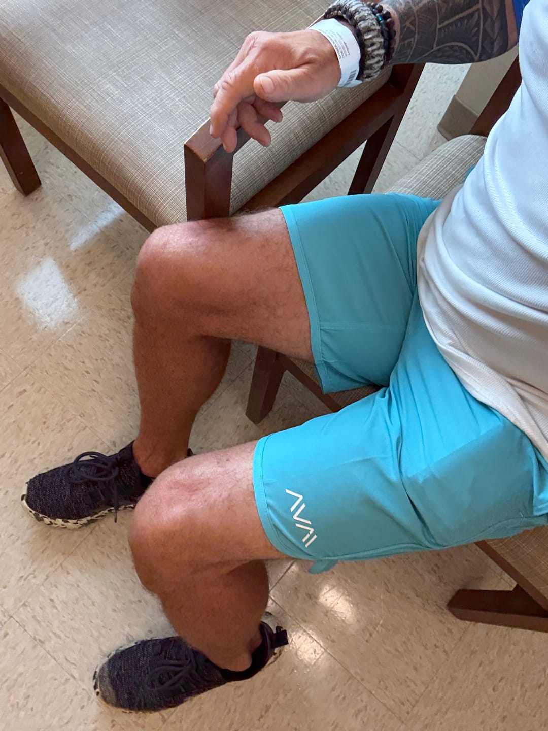 Customer photo review of Performance Board Shorts