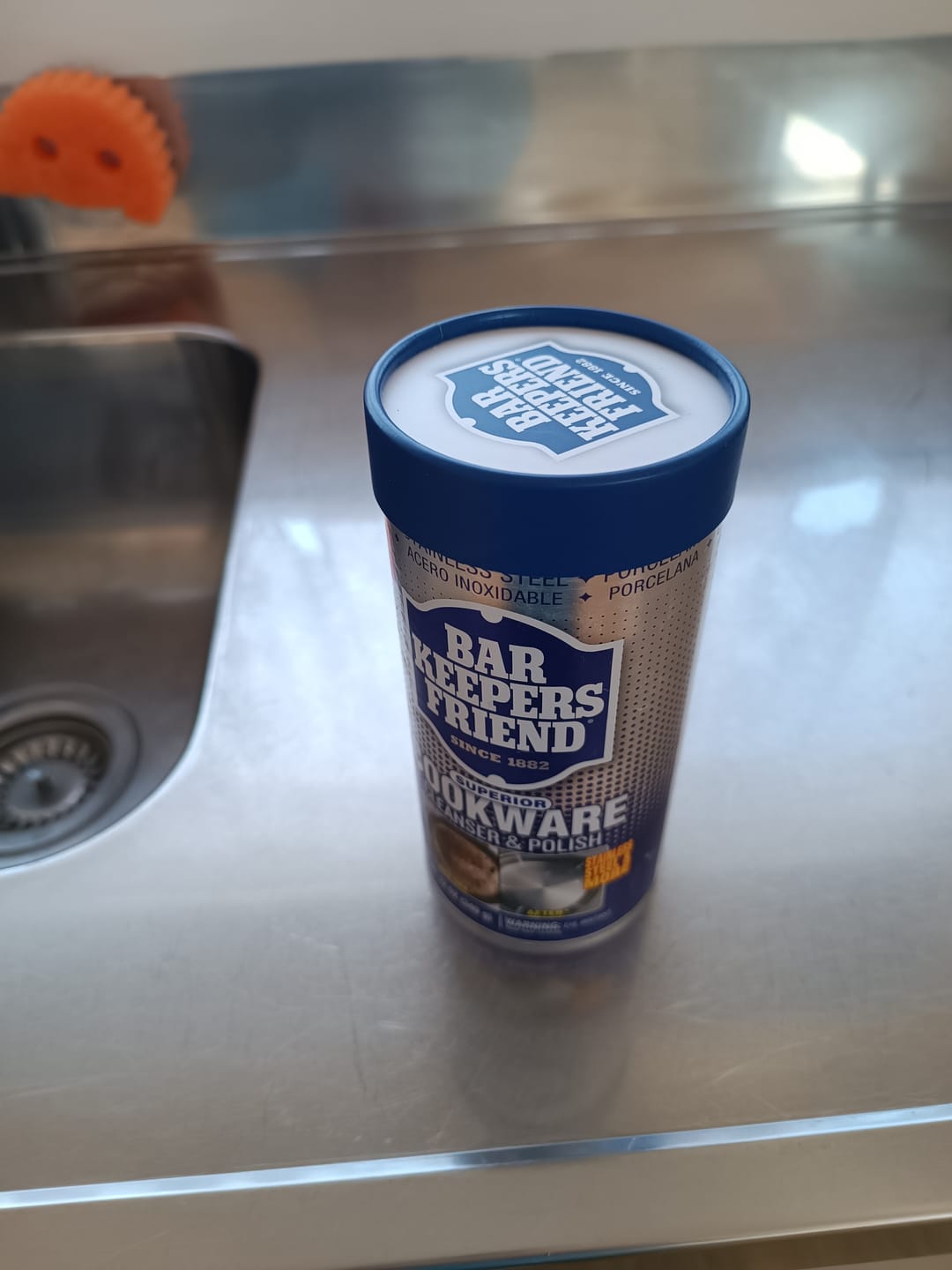 Customer photo review of Bar Keepers Friend Re-Usable Lid