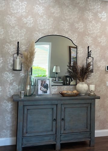 Customer photo review of Galerie G78263 Beige Mystic Floral