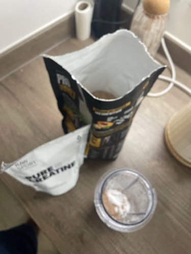 Customer photo review of Grass Fed Whey Protein Powder Pro