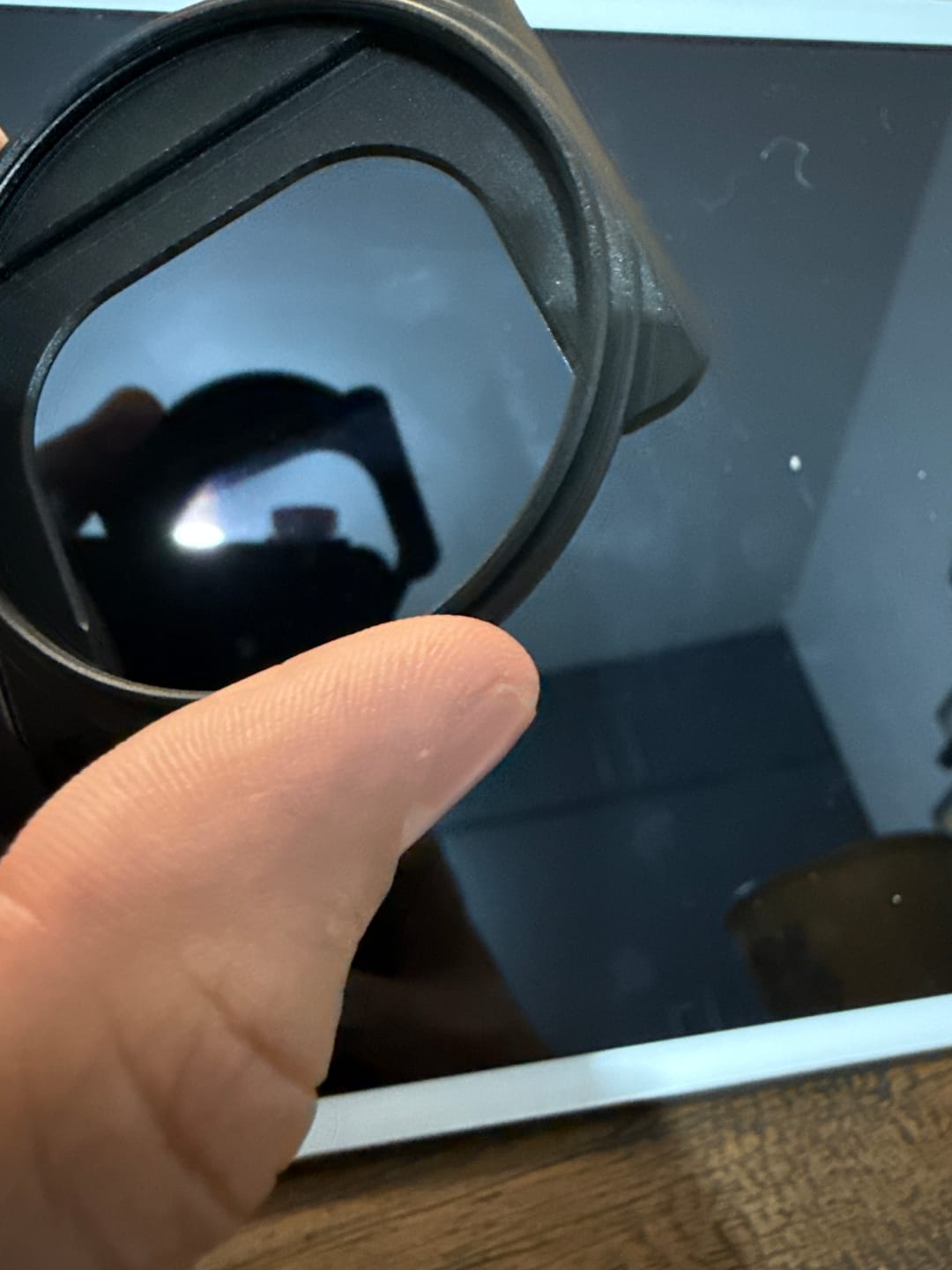 Customer photo review of 58mm Filter Mount for Beastcage 16 Series
