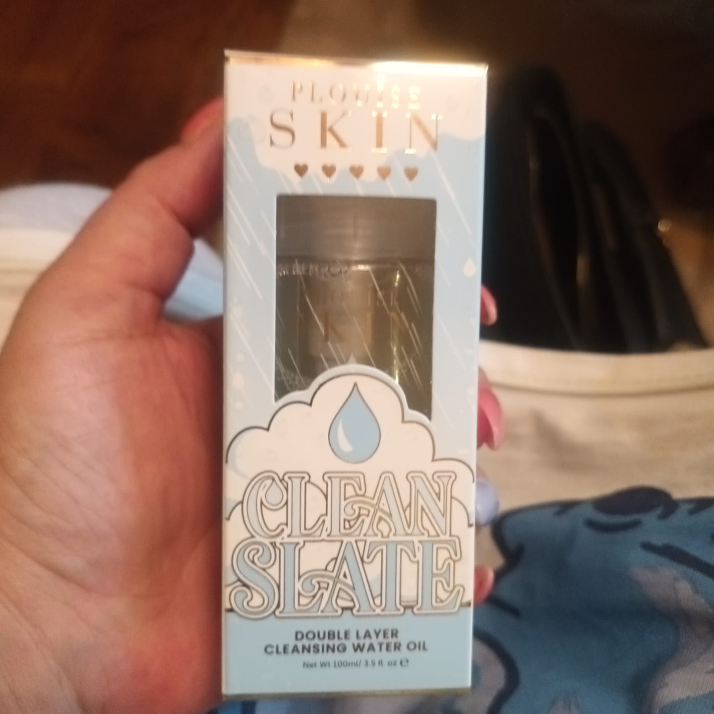 Customer photo review of P.Louise Clean Slate Cleansing Water Oil