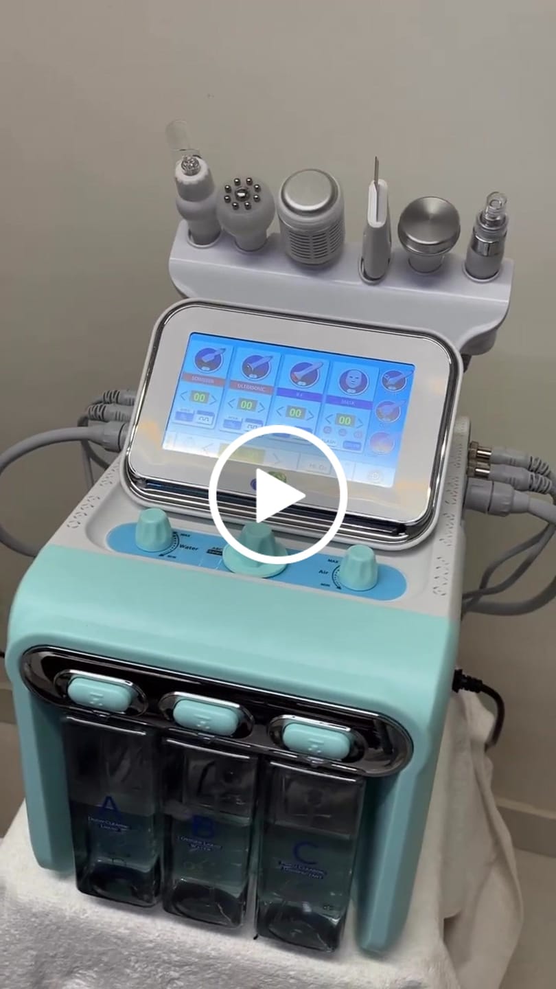 Customer video review of 4th Gen Hydro Dermabrasion Facial Machine 7 In 1