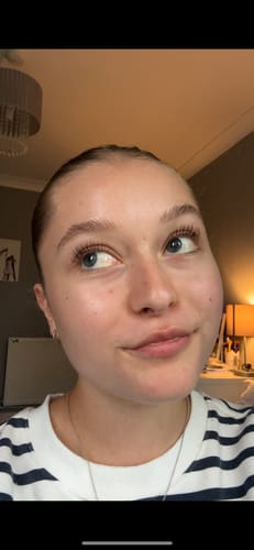 Customer photo review of Peptide Tubing Mascara