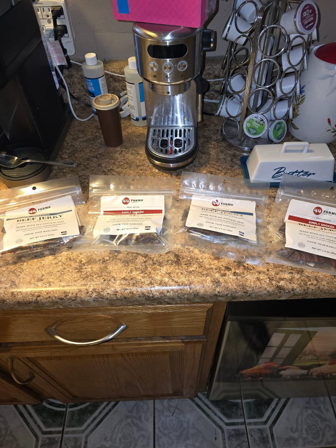 Customer photo review of Beef Jerky Combo Pack