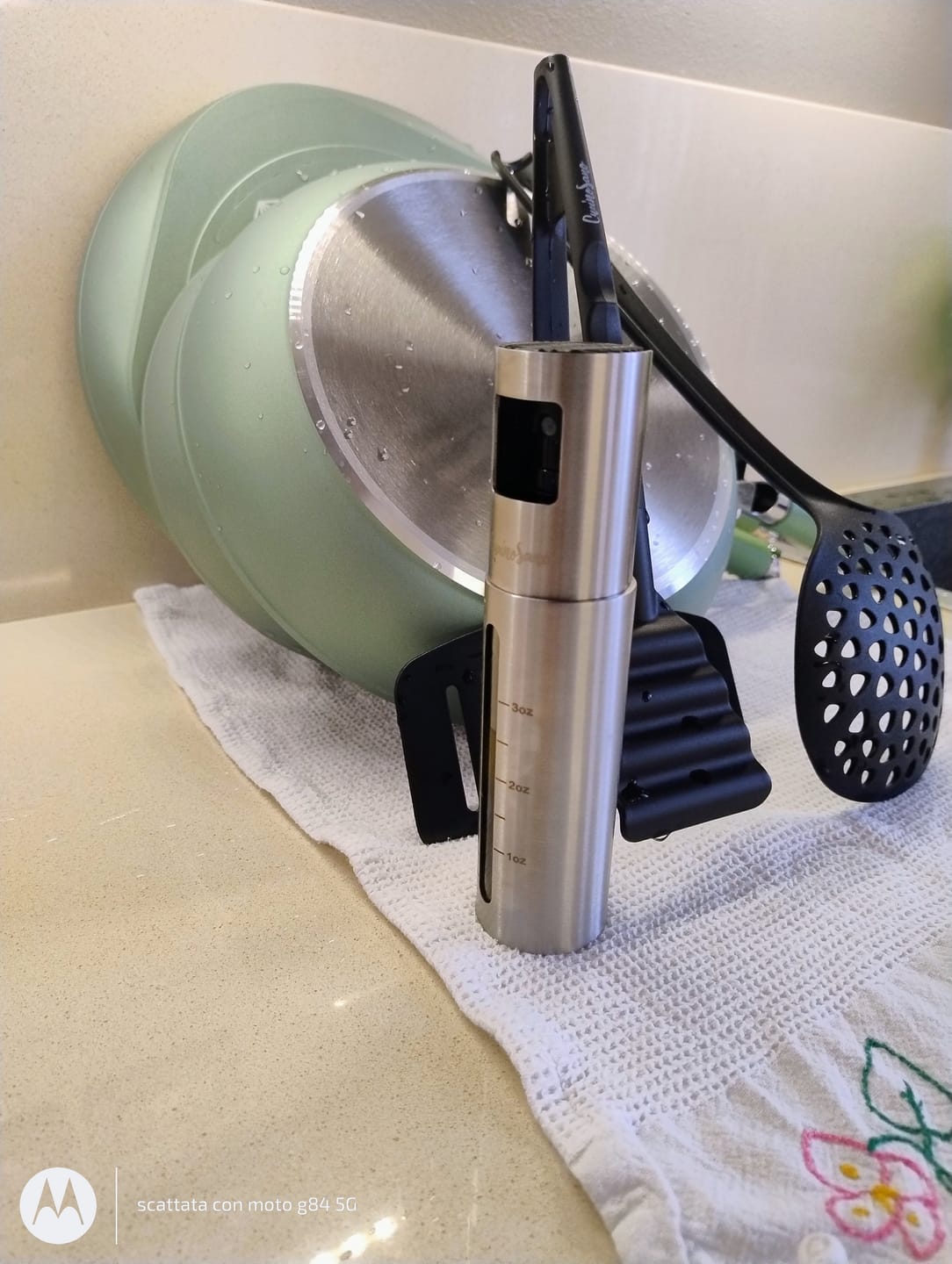 Customer photo review of Spruzzino - L'originale nebulizzatore spray per olio da cucina