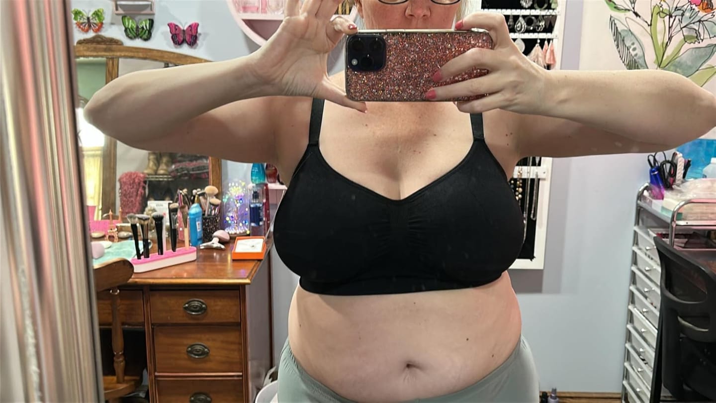 Customer photo review of Brassière ultra‑confort sans armatures