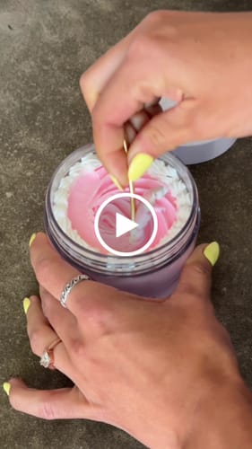 Customer video review of Birthday Cake