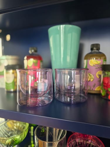Customer photo review of FLUR Latte XL Glasses