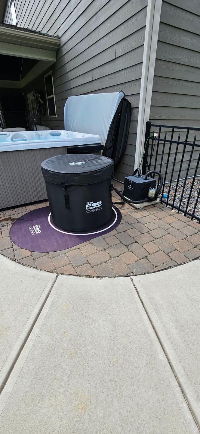 Customer photo review of XL IcePod Mat