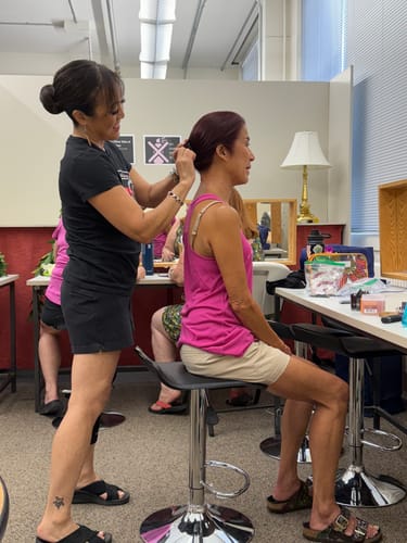 Customer photo review of JuvaBun Drawstring Bun