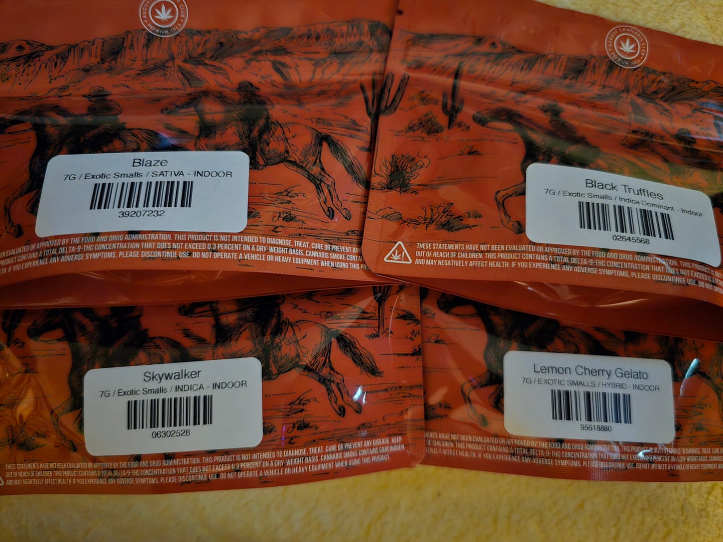 Customer photo review of Sunrise to Sunset Exotic Smalls Bundle