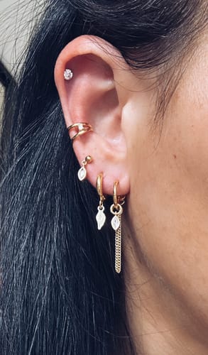 Customer photo review of Hermas Earrings Set
