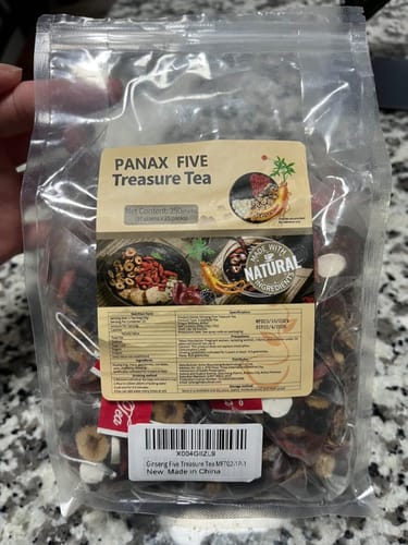 Customer photo review of Panax & Mulberry Herbal Tea