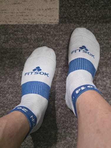 Customer photo review of CF2 Cushion Quarter Gray (3 pair pack)