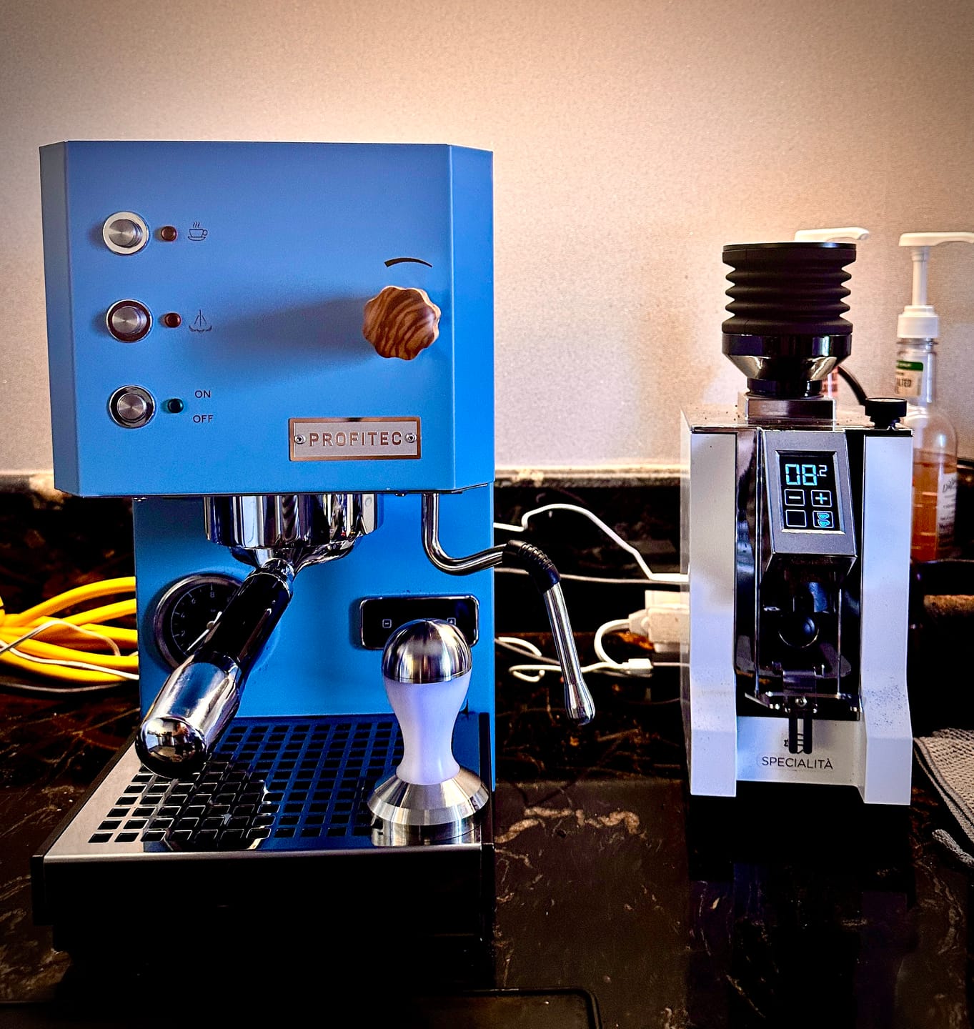 Customer photo review of Coffee Tamper: 58.5mm & 53.5mm