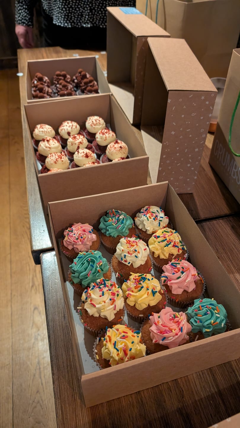 Customer photo review of Vanilla Cupcakes