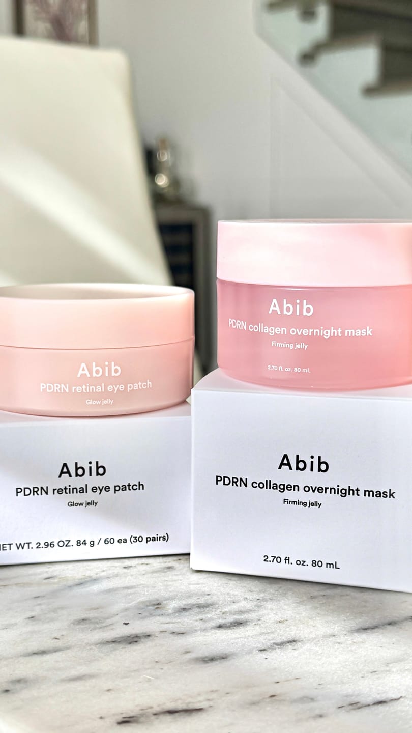 Customer photo review of PDRN retinal eye patch Glow jelly