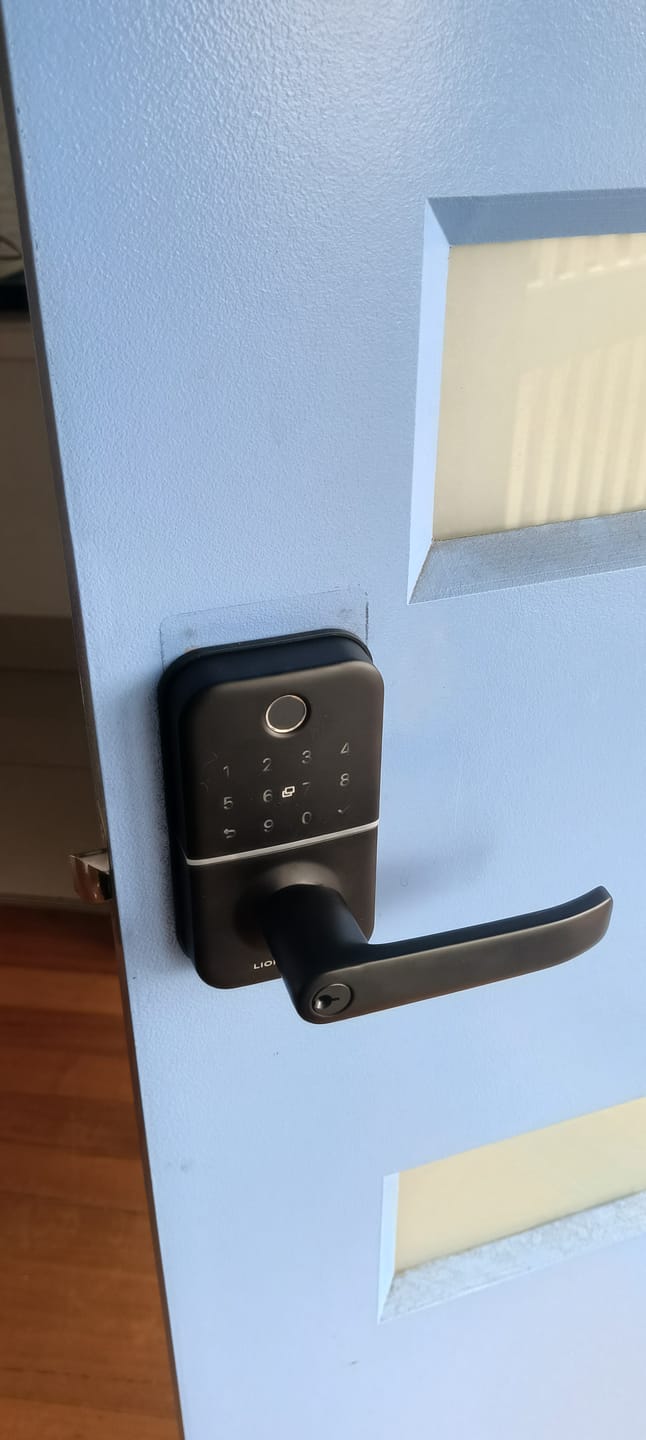 Customer photo review of Lionhead Carlisle Luxe Digital Entrance Lock Black - LHL-P3-B-CARLISLE