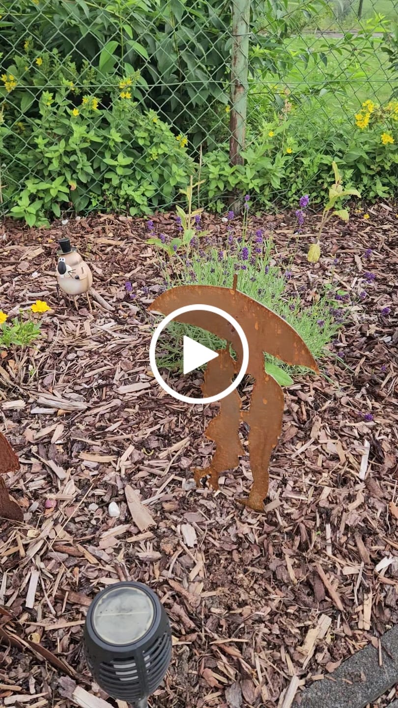 Customer video review of Gartenstecker Liebespaar