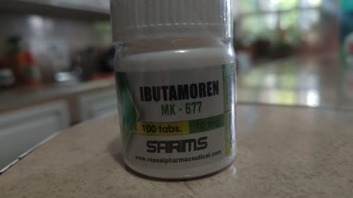 Customer photo review of Ibutamoren (MK-677)