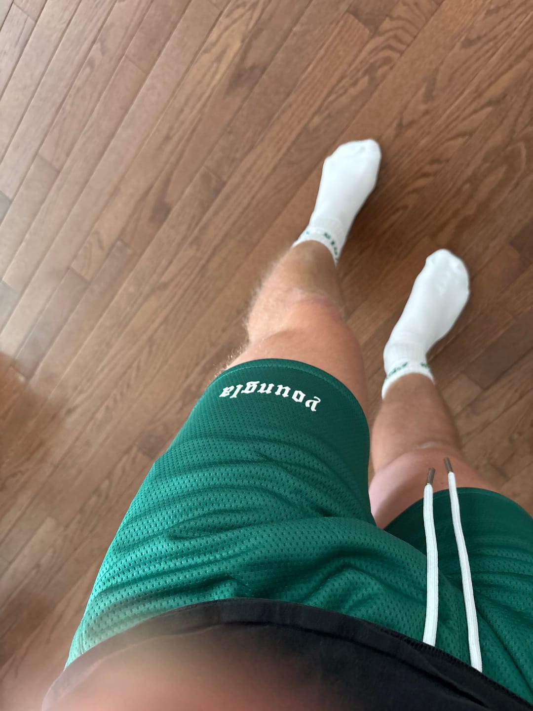 Customer photo review of 134 Game-Time Shorts & Socks Set
